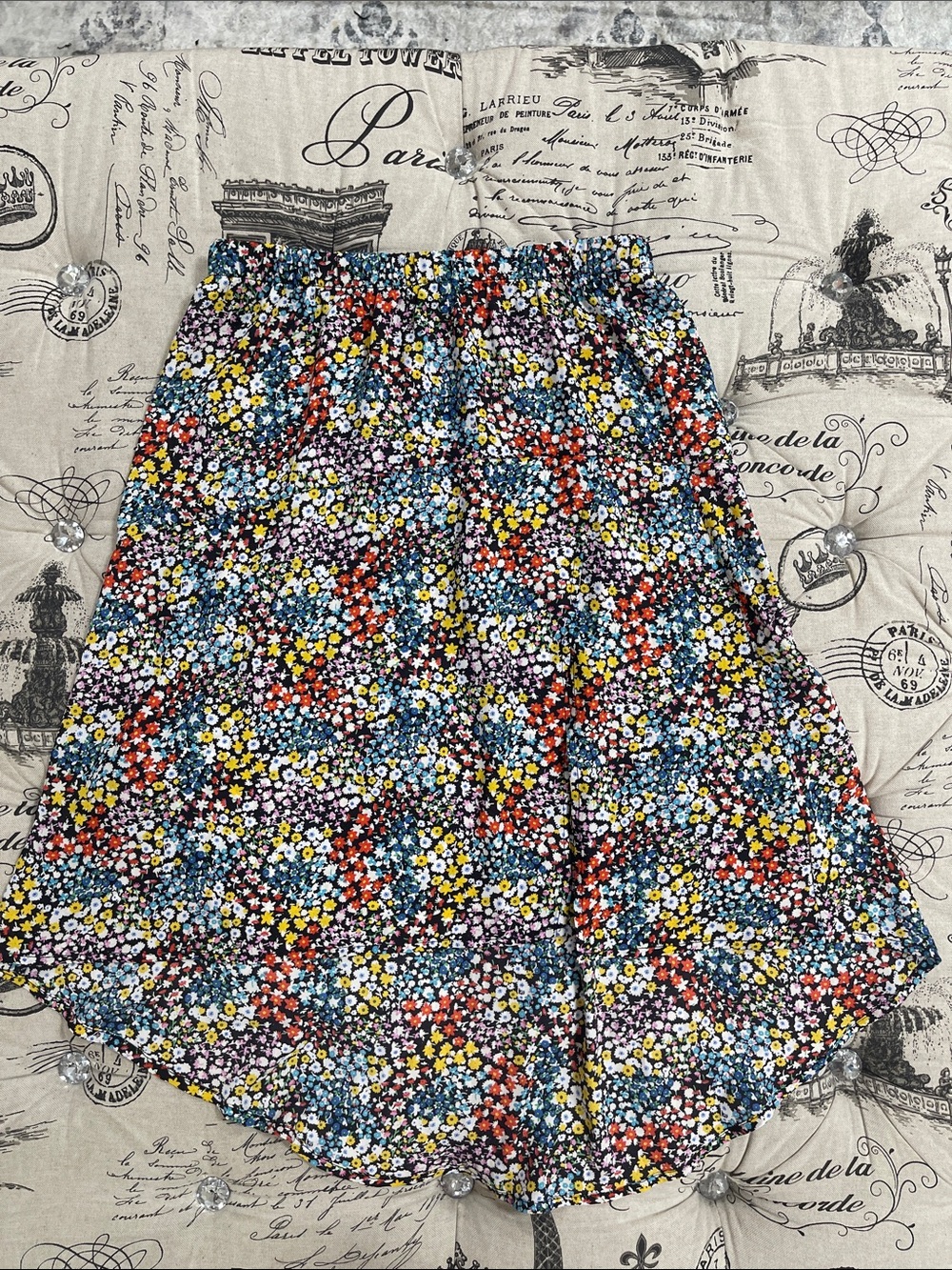 🇨🇦 Walking On Sunshine  Floral Circle Skirt